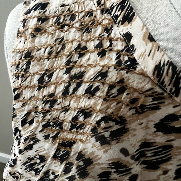 Leopard print Joie tank - Picture 2 of 8